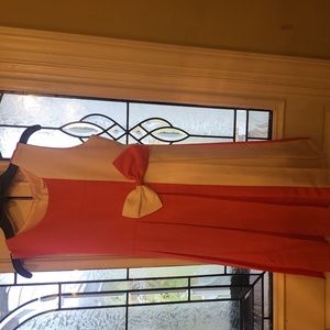 Sunny dress peac and white.  Size 12 girls.